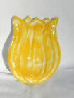 Vintage Stangl/Wheatonware Yellow Tulip Soap Dish or Spoon Rest