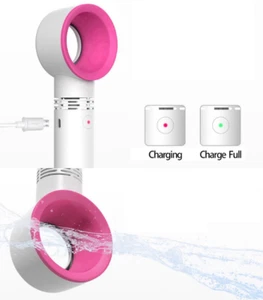Ventilador USB portátil enfriador de aire silencioso eléctrico sin hojas - Imagen 1 de 17