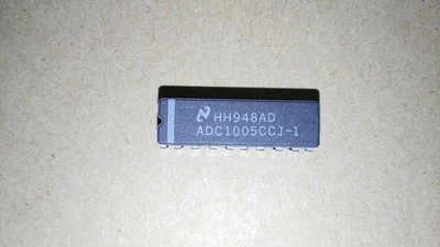 NSC ADC1005CCJ-1 10-BIT P Compatible A/D Converter CDIP20 X 1PC NEW - Image 1 of 3