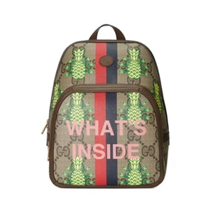 Zaino Gucci GG Supreme ananas | prezzo di riserva $2280 - Foto 1 di 7