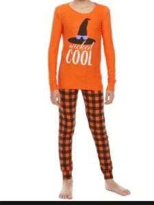 Jaclyn Plaid Witch Boys 2-pc. Halloween Pajama Set Size Small 8 NWT - Picture 1 of 8