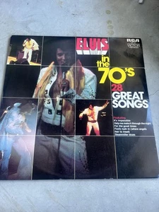 Elvis Presley - Elvis In The 70's 28 Great Songs Double Record Vinyl LP 1975 - Picture 1 of 5