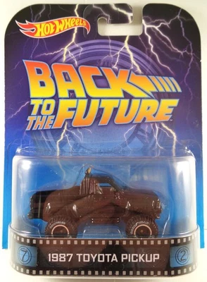 HOT WHEELS 2014 RETRO ENTERTAINMENT BACK TO THE FUTURE 1987 TOYOTA PICKUP - Image 1 of 4