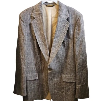 Abrigo deportivo de espiga de seda 42R para hombre - importado hecho en EE. UU. - por Strathmore - Foto 1 de 4