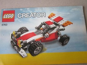 Lego Building Instructions Instruction Creator 5763 Race Car 