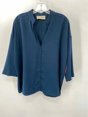 Pre-Owned By Malene Birger Blue Size 38 Blouse - Image 1 of 3