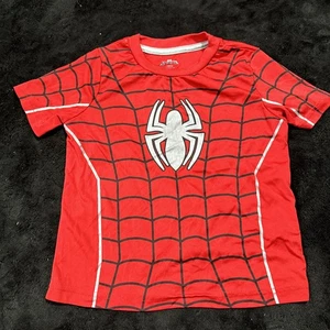 Spider Man Boys Size 5 Red T-Shirt Athletic - Picture 1 of 2