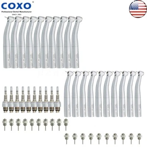 US 10 Stück COXO Dental Glasfaser LED High Speed Handstück für KaVo LED Multiflex - Bild 1 von 57