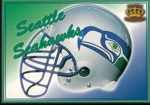 1995 Pacific Prisms #27 Seattle Seahawks Team Helmets - Picture 1 of 2