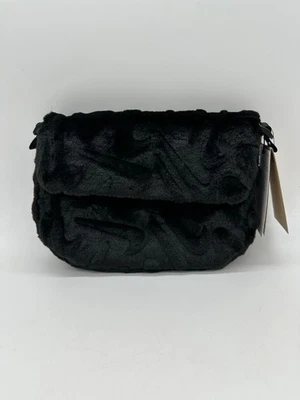 Nike Sportswear Futura 365 Faux Fur Cross-Body Bag (1L) Black FZ1326 010 - Image 1 of 4