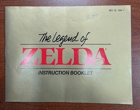 🔗 NES Nintendo The Legend of Zelda Strategy Manual Instruction Booklet