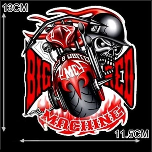 CAR HOOD SIDE FENDER MOTORCYCLE SKULL DECORATION DECALS STICKER # 9 - Bild 1 von 1