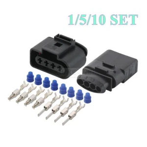 4 Pin Automotive Male Female Connector Plug Socket Kit for VW Audi Skoda Seat - Picture 1 of 7
