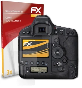 atFoliX 3x Film Protection d'écran pour Canon EOS 1D X Mark II mat&antichoc - Photo 1/9