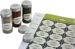 Spice Cloud Organizing Marking Labels Kitchen Decorative DIY Crafts Stickers - Picture 1 of 18