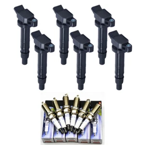 New Set of 6 Ignition Coils & Denso Spark Plugs for 4Runner Tacoma Tundra 4.0L - Picture 1 of 12