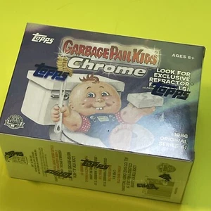 Topps Chrome 2023 Garbage Pail Kids 24 tarjetas cromadas nuevas de 1986 serie 6 - Imagen 1 de 4