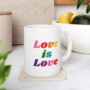 Taza de café LOVE IS LOVE 11 OZ - Imagen 1 de 9