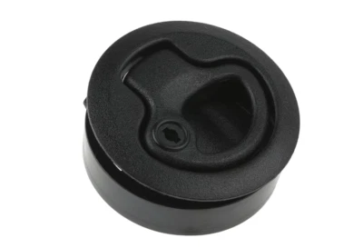 Southco Black Plastic Locking Latch, 50mm Cutout, Key Unlock - Image 1 of 3