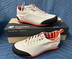 Evolv Cruzer Psyche Shoe - Women’s 5.5 (US)   Lace Up Climbing (birch Stripe) - Picture 1 of 6