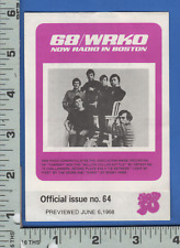 E023 Radio station 68/WRKO Now 30 in Boston flier Herb Albert Simon & Garfunkel