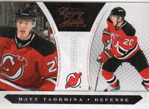 2010-11 Luxury Suite Devils Hockey Card #207 Matt Taormina Rookie /899