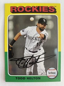 2019 Topps Archives #175 Todd Helton - Picture 1 of 2