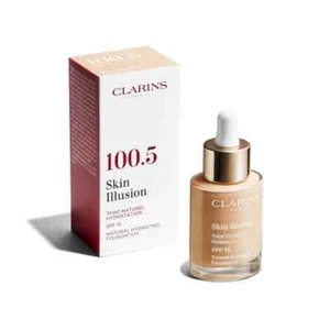 Clarins Skin Illusion Natural Hydrating Foundation #100.5 CREAM, 30mL/ 1 Oz NIB - Picture 1 of 2