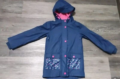 Jacke Regenjacke Kinder Mädchen Gr. 110/116 - Bild 1 von 4