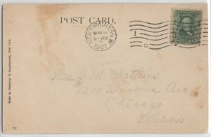 1907 Estación de Nueva York NY con condado de Nueva York DPO 1899-1946 cubierta de historia postal - Imagen 1 de 2