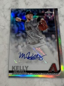 2019 Topps Chrome Update Diamondbacks Merrill Kelly Rookie Auto