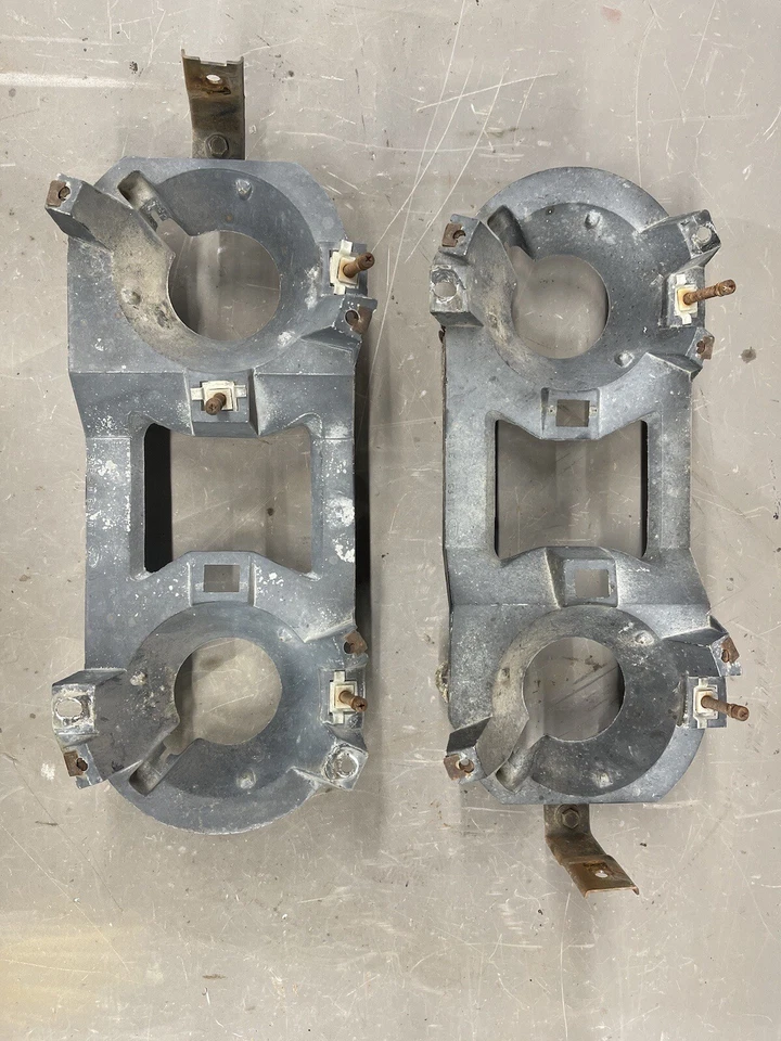 1963 1964 Mercury Marauder Montclair Headlight Mounting Brackets Bezels Monterey - Image 1 of 4