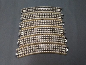 Marklin HO Scale Vintage M Track Curves (6 Sections) - Picture 1 of 5