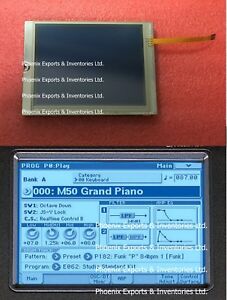 Original Korg LCD Screen +Touch screen digitizer for Korg PA500 M50 Display