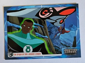 2003 Justice League Trading Card #7 Counterattack Superman Batman JLA - Picture 1 of 2
