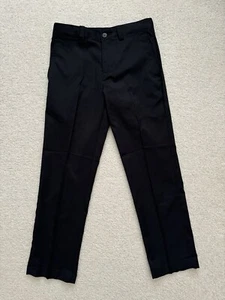 PGA Tour Boy’s Flat Front Solid Golf Pants Size Small Black - Picture 1 of 6