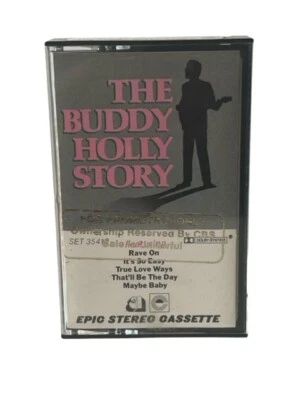 The Buddy Holly Story Music Cassette Tape Vtg PROMOTION RARE 1978 Collectible - Image 1 of 2