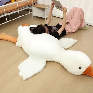 Meooeck Giant Goose Stuffed Animal 75 Inch Giant Duck Christmas' Plush Pillow... - Picture 1 of 7