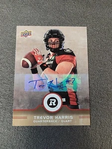2016 Upper Deck CFL Signatures #27 Trevor Harris B - Picture 1 of 1