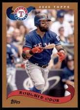 2020 Archives Base #254 Rougned Odor - Texas Rangers