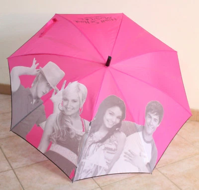 Guarda-chuva High School Musical Disney Original Perletti Fúcsia Automático - Imagem 1 de 4