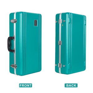 Estuche para trompeta Crossrock Bb - ABS moldeado rígido - con correa desmontable - Imagen 1 de 18