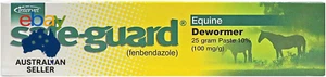 Merck Animal Health Safe Guard Equine Dewormer Paste - Picture 1 of 12