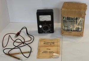 Vintage Multimeter With Box Complete KYORITSU ELECTRONIC INSTRUMENTS TK 90 - Picture 1 of 11
