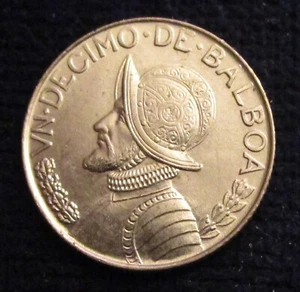 PANAMA, DECIMO (1/10) OF BALBOA 1966, UNCIRCULATED. - Picture 1 of 2
