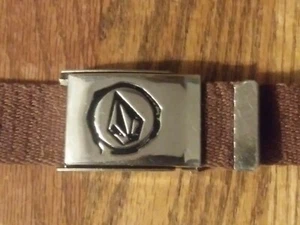 Vintage Volcom Stone Belt- Flip Buckle 45" Long- Skateboarding - Picture 1 of 10