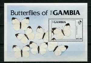 Gambia 1984 Butterflies, Scott 537 S/S, MNH - Bild 1 von 1