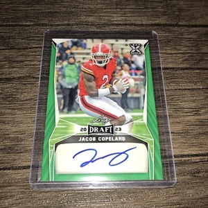 2023 Leaf Draft Football-Jacob Copeland-Florida & Maryland WR-#BA-JC2 - Picture 1 of 3
