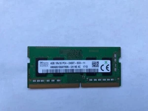 SK Hynix 4GB 1Rx16 PC4-2400T-SC0-11 DDR4 SODIMM SDRAM RAM HMA851S6AFR6N UH NO AC - Picture 1 of 1