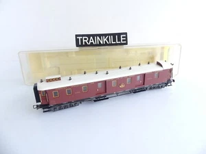 TRIX HO FOURGON A BAGAGES TECK N° 1205 AVEC ECLAIRAGE - Picture 1 of 7